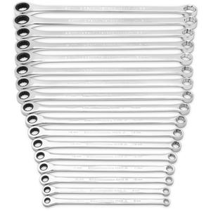 72-Tooth 12 Point XL GearBox™ Double Box Wrench Set - 17, Metric, Ratcheting Box, Full Lifetime, 10mm 72-Tooth 12 Point XL GearBox™ Double Box Ratcheting Wrench, 11mm 72-Tooth 12 Point XL GearBox™ Double Box Ratcheting Wrench