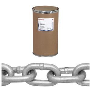 Mooring Chain - 9000 lbs. (4.5 tons), 150' (45.7 m), Not Graded, 5/8", Low Carbon Steel, Hot-Dip Galvanized