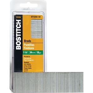 Brad Nails - 1-3/8", 18 Gauge, Galvanized, Chisel, Box, 3000