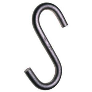 Cam-Alloy® S-Hook - Alloy Steel, 3/8", 500 lbs. (0.25 tons), Bright, 0.56"