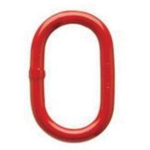Cam-Alloy® Master Link - 4200 lbs. (2.1 tons), 13/32, Grade 80, Oblong, Alloy Steel, Painted, Red