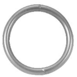 Welded Ring - 200 lbs. (0.1 tons), 3/16", 1-1/4", Low Carbon Steel