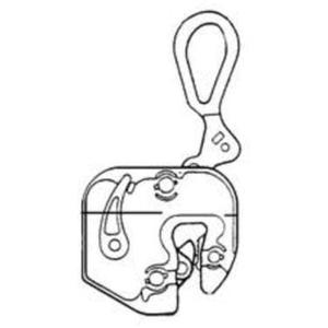 GXL Plate Clamp - 4000 lbs. (2 tons), 1/16" - 7/8"