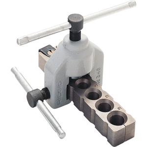 No. 345 Manual Flaring Tool With No. 150 Tubing Cutter and Case Kit - 45° SAE Flares, 45° SAE Double Flares