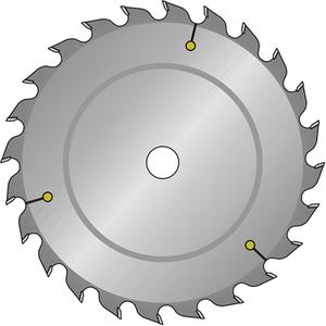 Industrial Saw Blade - Ripping - 10", 5/8", 24, Wood