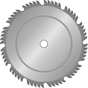 Industrial Saw Blades - Combination Multi-Purpose - 9", 5/8", 40, Wood