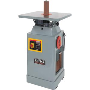 Oscillating Spindle Sander - 25", 25", 35-3/4", 11 A @ 110 V, 5.5 A @ 220 V, Single Phase, 60 Hz, 1720 RPM, 25" X 25"