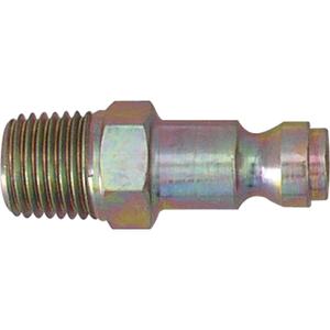 1/4 Truflate Interchange Plugs - Zinc Plated Steel, 1/4