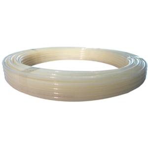Flexible Tubing - Air, Nylon, 100', 4 mm, 6 mm, White, 377 PSI @ 23°C, '-40 to 107 °C, Up to 28" Hg