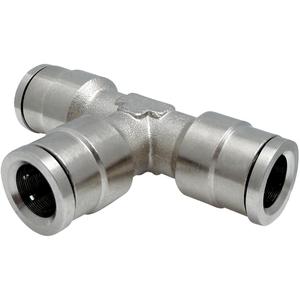 P.T.C. Tees - '-10°C to 80°C, Brass, 1/2", 1/2"