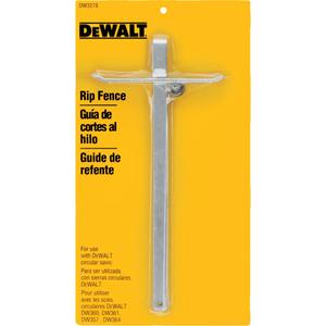 Circular Saw Rip Fence - 5-3/8", 12-1/2"