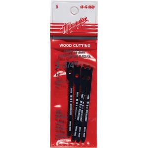 Jigsaw Blades - 2-3/4", 5/32", 12, High-Carbon Steel, U-Shank