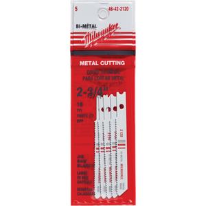Jigsaw Blades - 2-3/4", 9/32", 18, Bi-Metal, U-Shank