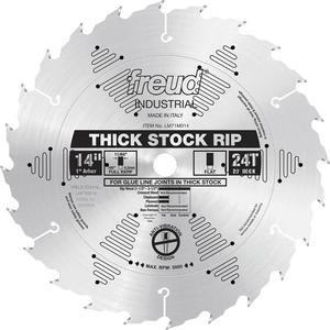 Industrial Saw Blade - Ripping - 14", 1", 24, Wood