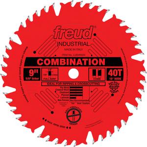 TCS Industrial Saw Blade - General Purpose - 9", 5/8", 40, Wood