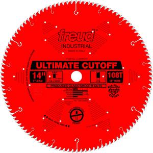 TCS Industrial Saw Blade - Crosscut & Finishing - 14", 1", 108, Wood