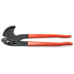 11" Nail Puller Pliers - Full Lifetime, Black Oxide, PVC