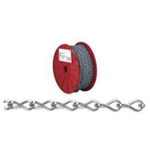 Single Jack Chain - 16 lbs. (0.008 tons), 190' (57.91 m), Not Graded, #14, Low Carbon Steel, Poly Coated, Black
