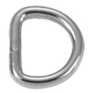 Welded Dee - 1", Nickel Plated