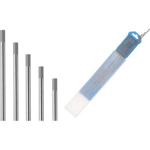 Tungsten Electrodes - 5/32", 7", Grey AWS A5.12 EWCe-2 ISO 6848 WC20, Pack, 10, 2% Ceriated