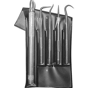 4-Piece Utility Pick Set With  Machined Aluminum Handles - 4