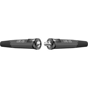 International Dinse Type Cable Connector - Complete Unit - 0.508" (12.9 mm) male end Dia., No. 3/0 through No. 4/0, LDC-95