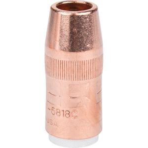 Centerfire™ Series Copper Nozzle - Centerfire™ Series, T, 1/8" Tip Recess - Nozzle, Copper, 5/8" I.D.