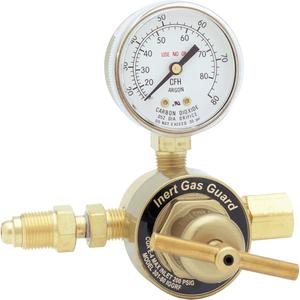 301 Series Flowmeter Or Feeder Mount - WITH GAUGE, Wire Feeder, 0-80 SCFH, 5/8" - 18 Female