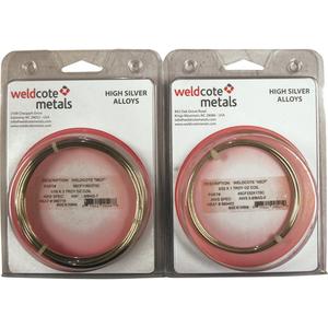 High Silver Brazing Alloys - Weldcote 56CF, 1/32" x 1 T.O., AWS A5.8, 1145°F, 1205°F