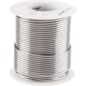 Common Solder - 0.0625", Solid, Lead-Based, 40% Tin 60% Lead, Wire, 1/16" x 1# Spool, ASTM-B32, Sn-40A, 362°F, 460°F
