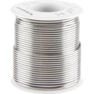 Common Solder - 0.0625", Rosin, Lead-Based, 50% Tin 50% Lead, Wire, 1/16" x 1# Spool, ASTM-B32, Sn-50, 362°F, 420°F