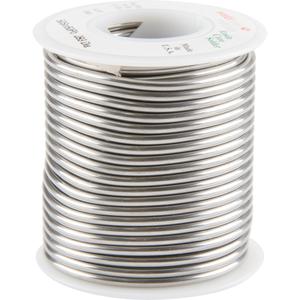 Common Solder - 0.09375", Rosin, Lead-Based, 50% Tin 50% Lead, Wire, 3/32" x 1# Spool, 183°C, 215°C