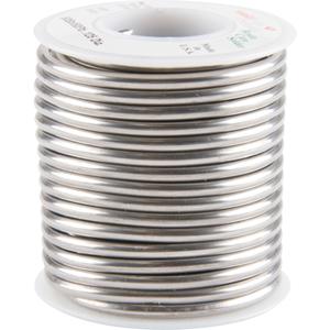Common Solder - 0.125", Rosin, Lead-Based, 50% Tin 50% Lead, Wire, 1/8" x 1# Spool