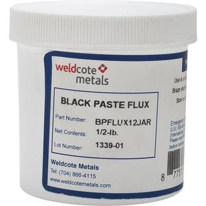 Black Paste Brazing Flux - Jar, 1/2 lb.