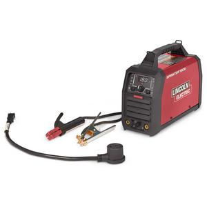 Sprinter™ 180Si Lightweight Invertor Welder - 120 V/230 V, 1 Ph, 60 Hz, (1) Sprinter™ 180SiWelder, (1) Insulated Electrode Holder and Cable, (1) Heavy Duty Work Clamp and Cable, (1) 230V to 120V Power Cord Adapter