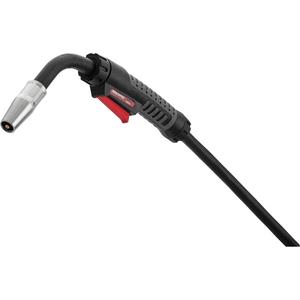 Magnum® PRO 100L Welding Gun - 100, 0.25-0.45" (0.6 - 1.2 mm), Welding Gun with 10 ft. (3 m) Cable; Integrated Gun Connector; Magnum® PRO 100L Gas Diffuser (KP3076-1); Cable Liner .023-.035 (KP35-40-15); Magnum® PRO 100L & 175L Gas Nozzle - Flush