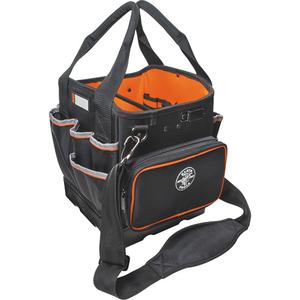 Tradesman Pro™ Tool Tote - Black/Orange, Ballistic Nylon, 40