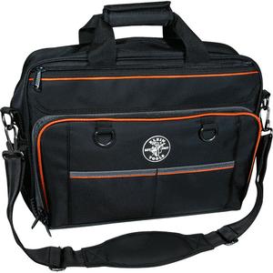 Tradesman Pro™ Tech Bag with Laptop Pocket - Black/Orange, Polyester, 22