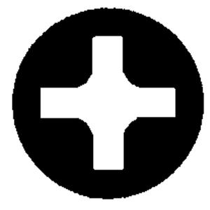 Stubby Phillips Screwdriver - #2, 1-1/2", Round, Cushion Grip, 3-7/16", Stubby