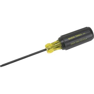 Klein® Cushion-Grip Screwdrivers-Round Shank, Torx® Tip - T-25, 4", Round, Cushion Grip, 8-5/16"