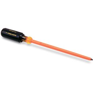 Insulated Square-Recess Screwdriver - 1000 V, 11-5/16", Square, #2, 7"