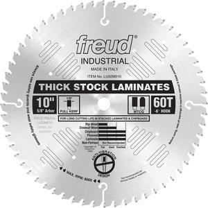 Industrial Saw Blade - Chipboard - 10", 5/8", 60, Laminate