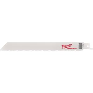 High Performance Super Sawzall® Blades - 8", 3/4", 0.05", 8.5, Bi-Metal