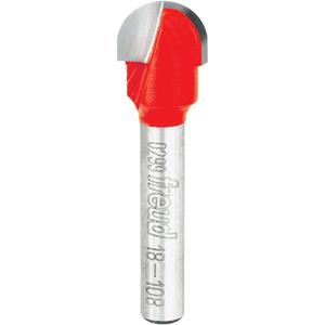 Freud Router Bit - Round Nose Bit - 1/2", 3/8", 1-13/16", 1/4"