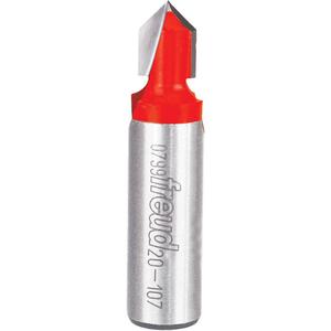 Freud Router Bit - V Grooving Bit - 3/8", 1/2", 2-1/4", 1/2"