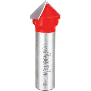 Freud Router Bit - V Grooving Bit - 3/4", 1/2", 2-1/4", 1/2"