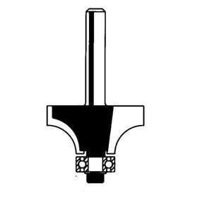 Freud Router Bit - Rounding Over Bit - 5/8", 1/2", 2-3/16", 1/4"