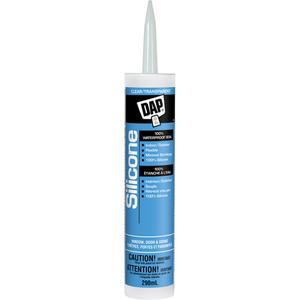 Silicone Sealant - 290 ml, Clear, Tube