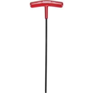 Individual Hex Keys - Metric - 8.7", 4 mm, T Handle, Ball, METRIC