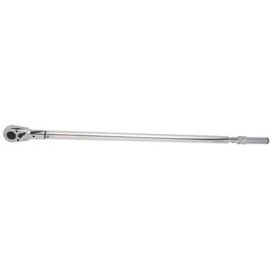 Heavy-Duty Micro-Adjustable Torque Wrench - 43", Click, 3/4" Square, 100 - 600 ft-lbs., 5 ft-lbs., ± 3% CW ± 4% CCW, 136 - 813 Nm, Fixed